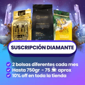 Suscripción Diamante (2 bolsas cada mes)