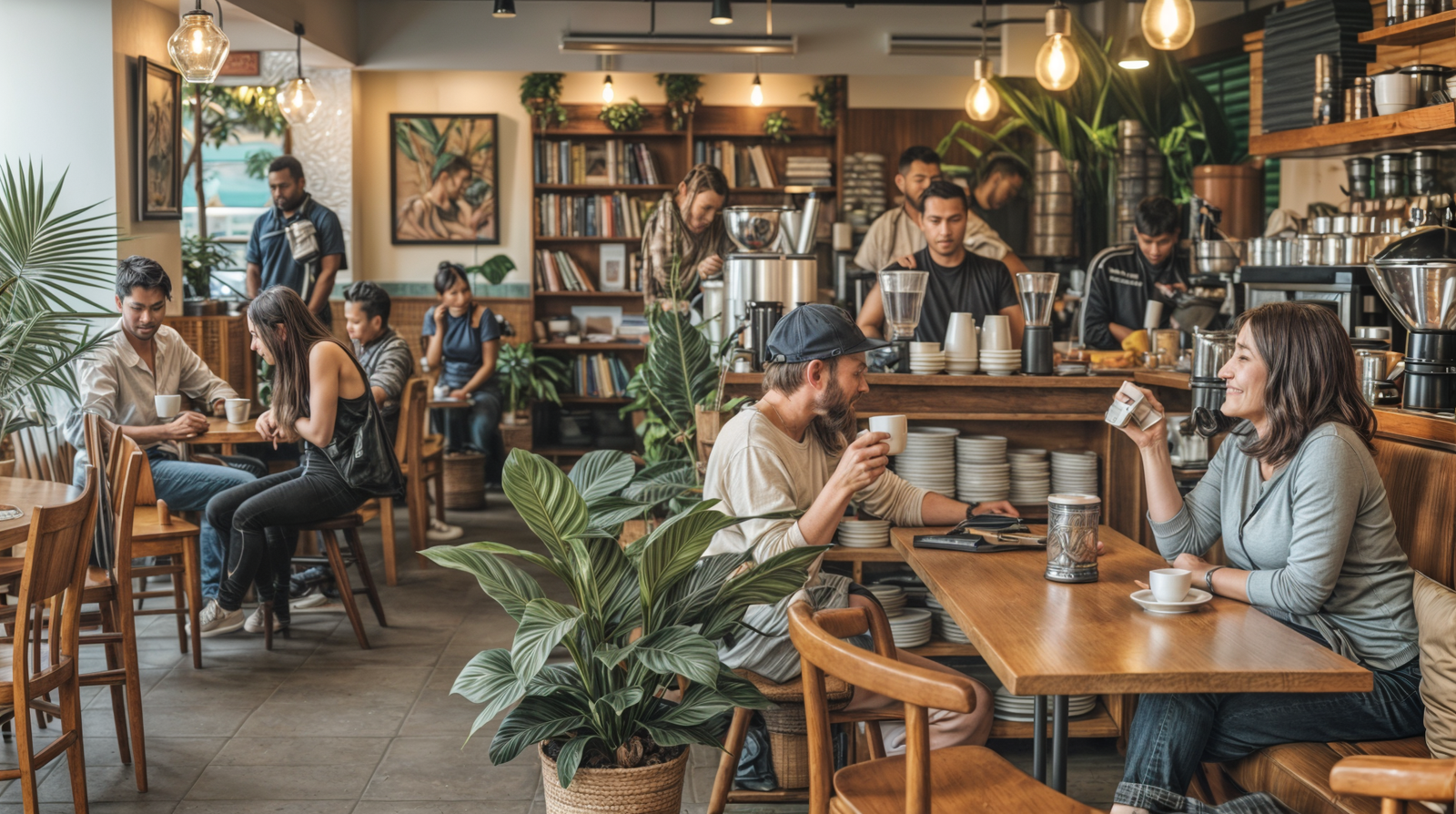 Crecimiento del Mercado de Cafeterías vs. Producción Local